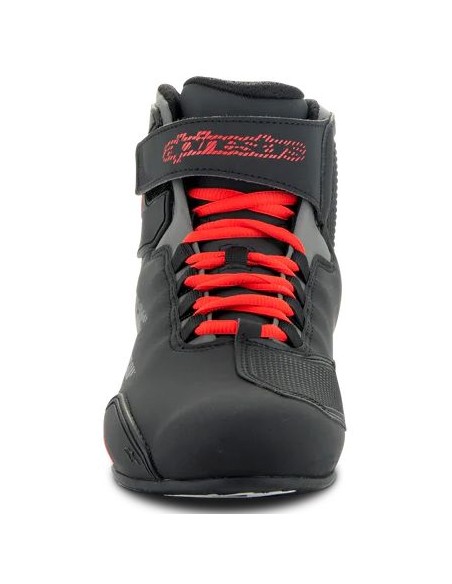 Zapatillas Alpinestars Sektor | Negro y rojo brillo