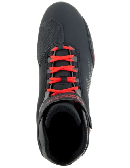 Zapatillas Alpinestars Sektor | Negro y rojo brillo