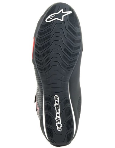Zapatillas Alpinestars Sektor | Negro y rojo brillo