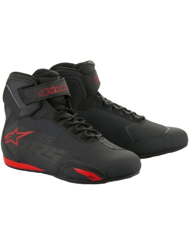 Zapatillas Alpinestars Sektor | Negro-gris-rojo