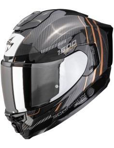 Casco Scorpion Exo-1500 Carbon Air Zity | Negro y cobre