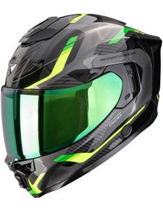 Casco Scorpion Exo-1500 Air Sleek | Negro y verde