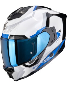 Casco Scorpion Exo-1500 Air Arena | Blanco y azul