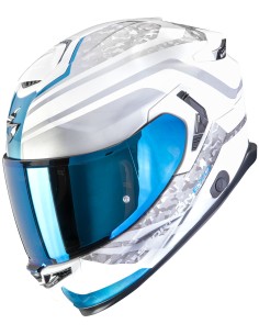 Casco Scorpion Exo-GT SP Air Arten | Blanco y azul