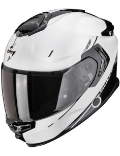 Casco Scorpion Exo-GT SP Air Asphalt | Blanco perla y negro