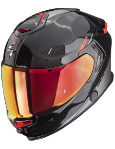 Casco Scorpion Exo-GT SP Air Asphalt | Negro y plata