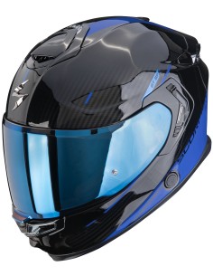 Casco Scorpion Exo-GT SP Air Asphalt | Negro y azul