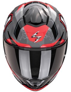 Casco Scorpion Exo-530 Air Rok | Gris-negro-rojo 2