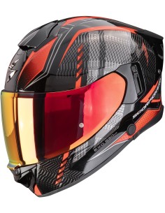 Casco Scorpion Exo-530 Air Theras | Negro y rojo