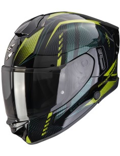 Casco Scorpion Exo-530 Air Theras | Negro y verde
