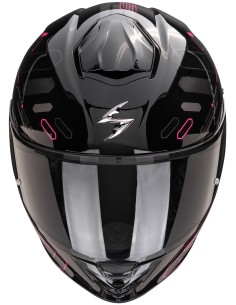 Casco Scorpion Exo-530 Air Fond Mujer | Negro y rosa 2