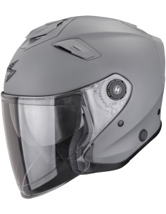 Casco Scorpion Exo-Gt Jet Solid | Mate-Gris cemento