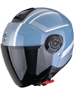 Casco Scorpion Exo-City II Cosmos | Azul y plata