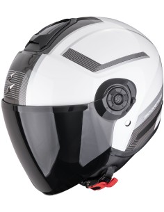 Casco Scorpion Exo-City II Cosmos | Blanco perla y plata