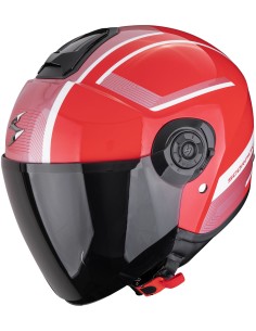 Casco Scorpion Exo-City II Cosmos | Rojo y plata