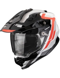 Casco Scorpion Adf-9000 Air Patrol | Negro y rojo