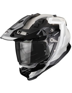 Casco Scorpion Adf-9000 Air Patrol | Negro y plata