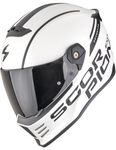 Casco Scorpion Covert FX Danko | Mate-Blanco perla y negro