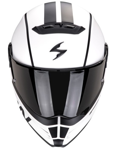 Casco Scorpion Covert FX Danko | Mate-Blanco perla y negro