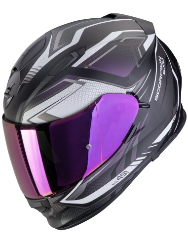 Casco Scorpion Exo-491 Zumo | Mate-Negro y camaleón