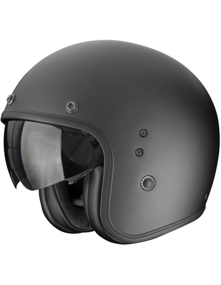 Casco Scorpion Belfast Evo Solid | Mate-Negro perla