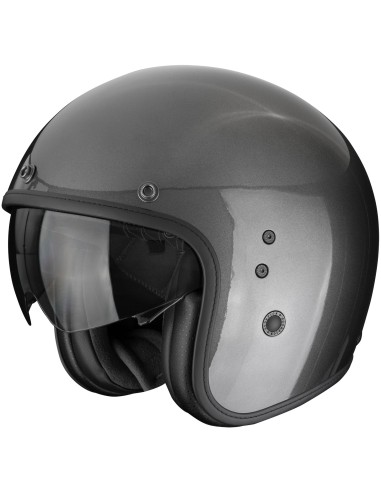 Casco Scorpion Belfast Evo Solid | Gris metalizado