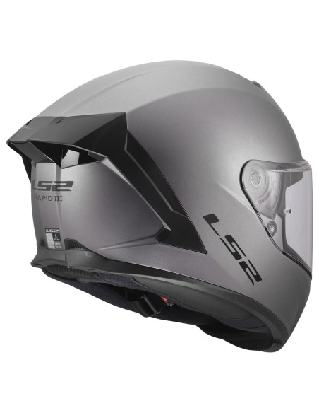 Casco LS2 FF820 Rapid III Solid | Mate-Titanio