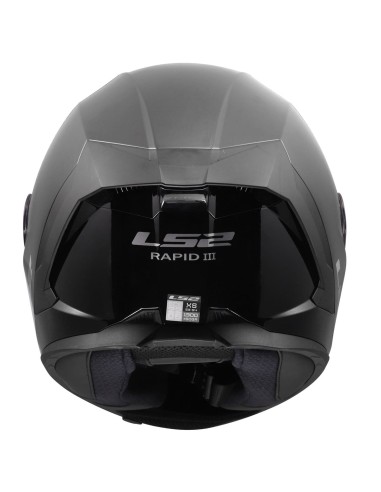 Casco LS2 FF820 Rapid III Solid | Negro