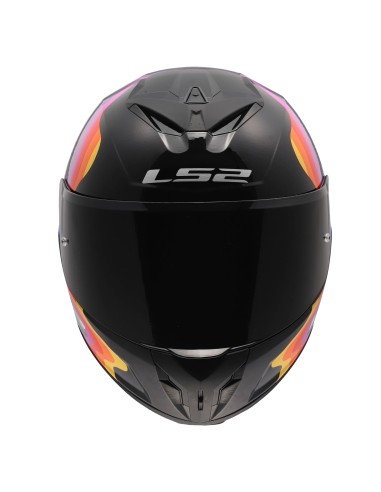 Casco LS2 FF820 Rapid III Flow | Negro y multicolor