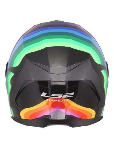 Casco LS2 FF820 Rapid III Flow | Negro y multicolor