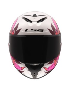 Casco LS2 FF820 Rapid III Poppies II | Blanco y rosa 2