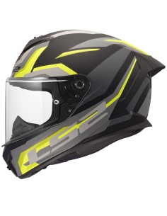 Casco LS2 FF820 Rapid III Hyper | Mate-Negro y amarillo fluor