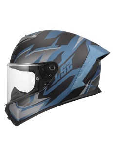 Casco LS2 FF820 Rapid III Xtrem | Mate-Negro-azul-petrol