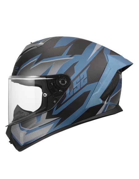 Casco LS2 FF820 Rapid III Xtrem | Mate-Negro-azul-petrol