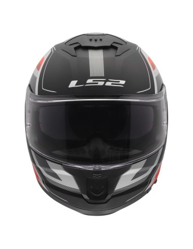 Casco LS2 FF808 Stream II Vintage | Mate-Negro-gris-rojo
