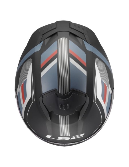 Casco LS2 FF808 Stream II Vintage | Mate-Negro-gris-petrol
