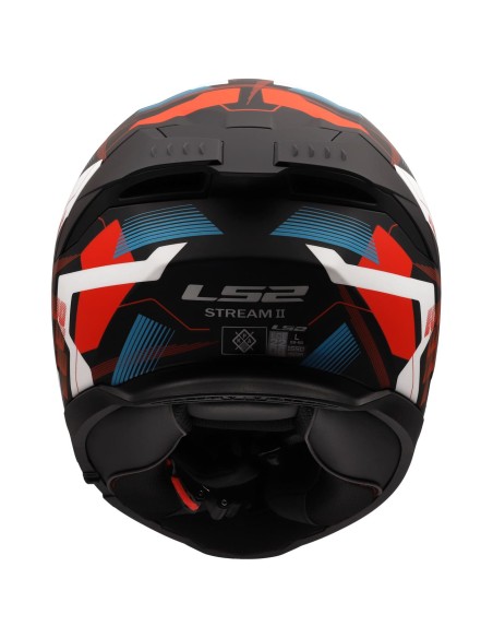Casco LS2 FF808 Stream II Mika | Blanco-azul-rojo