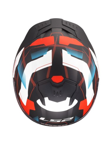 Casco LS2 FF808 Stream II Mika | Blanco-azul-rojo