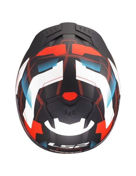 Casco LS2 FF808 Stream II Mika | Blanco-azul-rojo