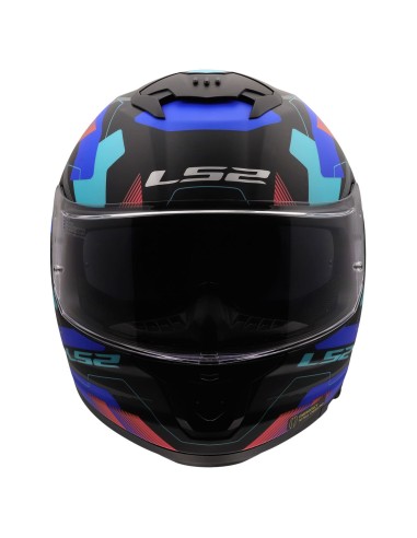 Casco LS2 FF808 Stream II Mika | Negro y azul