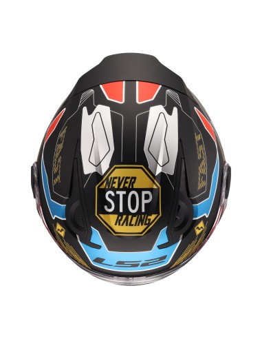 Casco LS2 FF812 Kid Zero | Gris y rojo