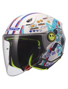 Casco LS2 OF622 Funny II Next Level | Blanco