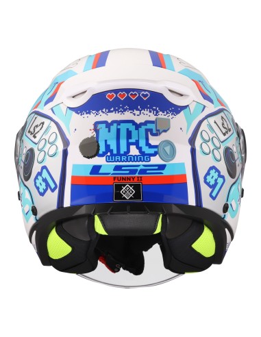 Casco LS2 OF622 Funny II Next Level | Blanco