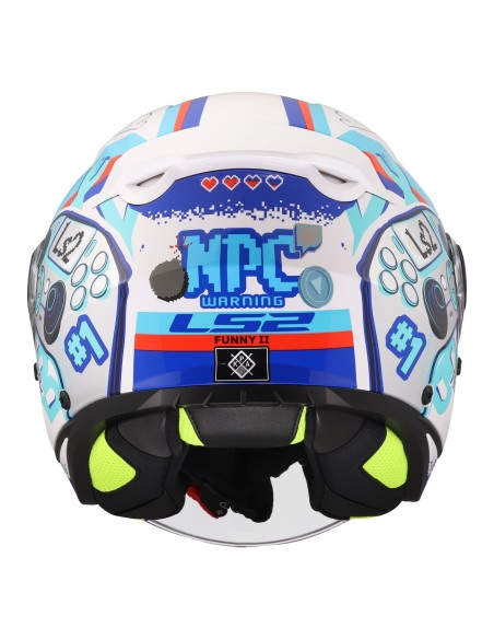 Casco LS2 OF622 Funny II Next Level | Blanco