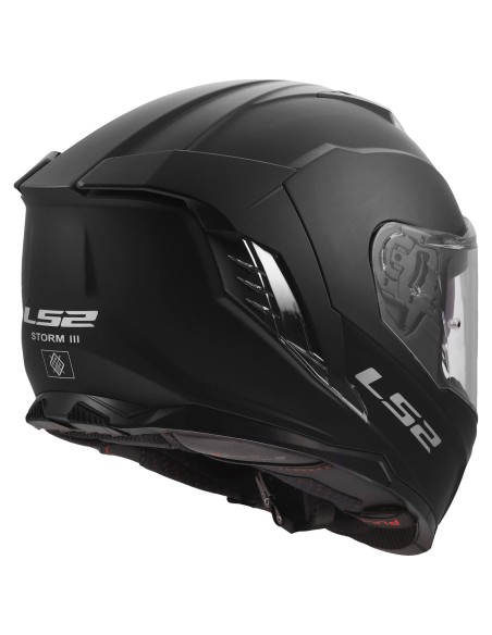 Casco LS2 FF818 Storm III Solid | Mate-Negro