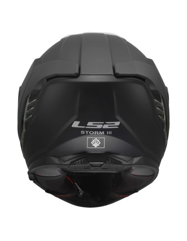 Casco LS2 FF818 Storm III Solid | Mate-Negro