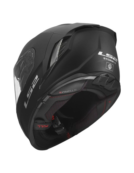 Casco LS2 FF818 Storm III Solid | Mate-Negro