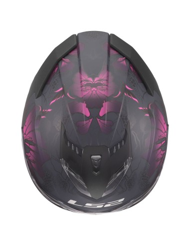 Casco LS2 FF818 Storm III Burst | Negro y rosa