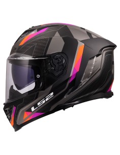Casco LS2 FF818 Storm III Sporty | Gris y púrpura