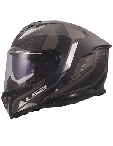 Casco LS2 FF818 Storm III Sporty | Negro y gris